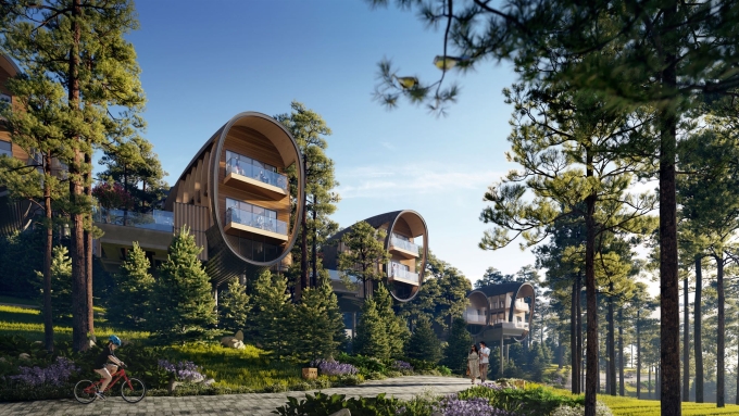 03-intercont-treetop-villa-175-8605-1177-1750493386 InterContinental lần đầu tiên giới thiệu tại Việt Nam mô hình Tree Top Villas. Ảnh: BIM Land