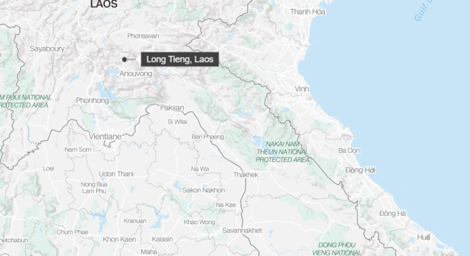 1-1749548536-5497-1749548866 Làng Long Tiêng trên bản đồ. Ảnh: GG Maps