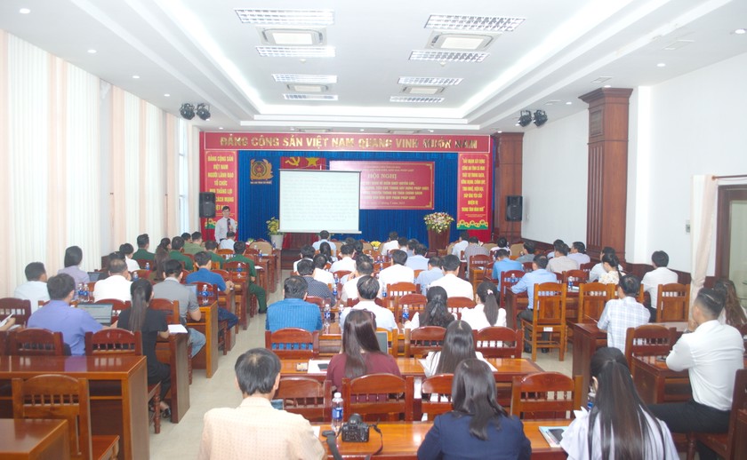 Quang cảnh Hội nghị tập huấn.