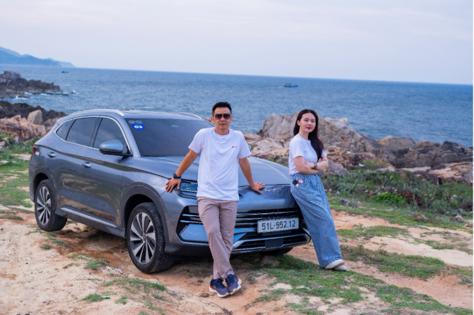 2-1750754139-8860-1750754280 Tôi và người bạn đồng hành trong chuyến hành trình. Ảnh: BYD