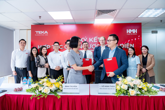 2-teka-1751272494-1751272512-9286-1751272648 Sau ký kết HMH Việt Nam thành nhà phân phối chính hãng toàn bộ sản phẩm mang thương hiệu Teka và Kuppersbusch tại Việt Nam. Ảnh: Teka