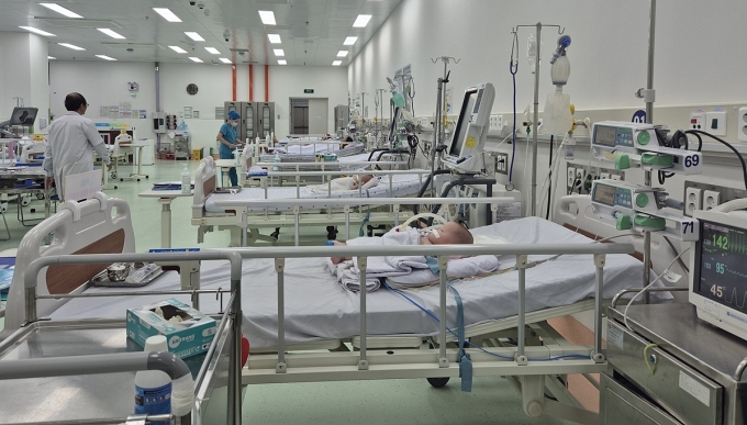 20250619-123216-1750687083-175-6812-9245-1750687266 Trẻ điều trị tại Khoa Hồi sức tích cực chống độc, Bệnh viện nhi đồng 1. Ảnh: Lê Phương