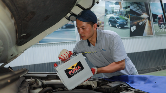 3-1750737923-2753-1750738070 Một mẫu xe sử dụng ắc quy Puma. Ảnh: Thành Phát