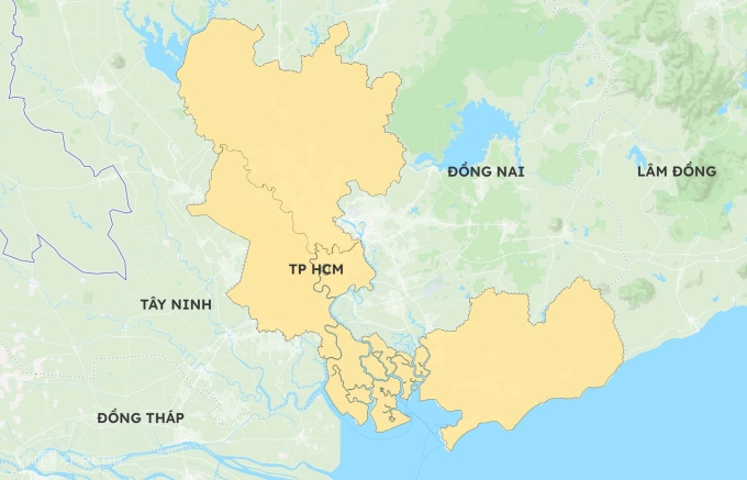 7e25595f-e558-4493-9cd1-47039e-5086-6420-1750222311 TP HCM sau sáp nhập có diện tích 6.770 km2 với hơn 13,6 triệu dân, gồm 168 phường, xã và đặc khu Côn Đảo. Đồ họa: Khánh Hoàng