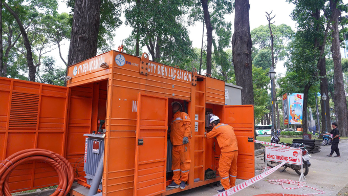 9972151b5633e16db822-175065547-1870-4805-1750655621 Ngành điện đã kiểm tra, bảo trì toàn bộ hệ thống lưới điện tại các địa điểm tổ chức kỳ thi. Ảnh: EVNHCMC