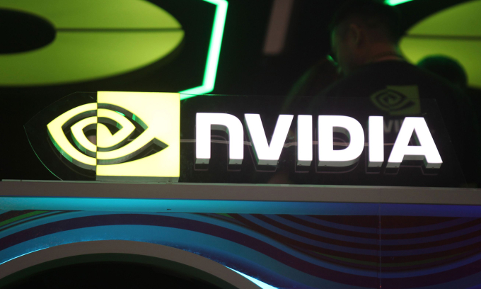 a1-1560-1750899697-1 Logo Nvidia tại triển lãm Computex 2024, hôm 4/6 tại Đài Loan. Ảnh: Khương Nha