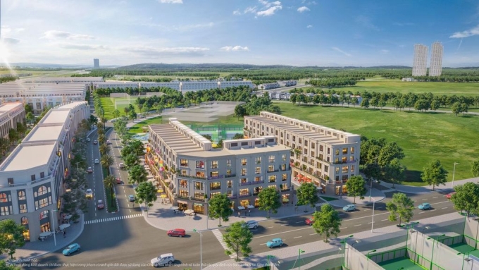 a1-jpeg-1750901136-6242-1750921915 Phối cảnh phân khu Boutique Gate. Ảnh: Vinhomes