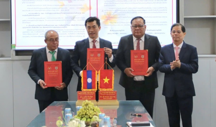 Giám đốc 3 Sở Tư pháp ký kết bản ghi nhớ.