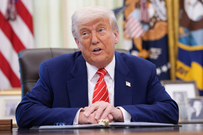 afp-20250531-2217849811-v4-hig-1149-9088-1751225187 Tổng thống Mỹ Donald Trump tại Nhà Trắng ngày 30/5. Ảnh: AFP