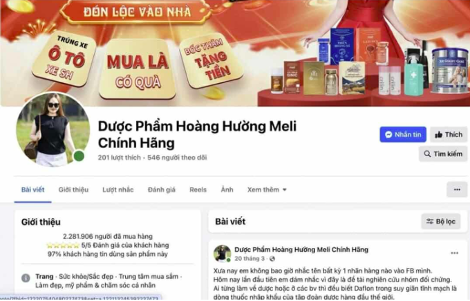 anh-chup-man-hinh-2025-06-27-l-8638-4271-1750996783 Trang fanpage Dược phẩm Hoàng Hường Meli chính hãng. Ảnh chụp màn hình