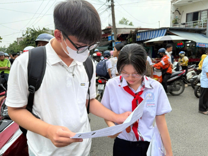 c267dba61d23a97df032-174962386-9670-6581-1749624438 Thí sinh thi vào lớp 10 trong ngày 29/5. Ảnh: Thái Hà