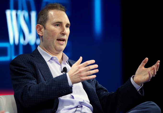 ceo-andy-jassy-reuters-1750233-7509-7167-1750233983 CEO Amazon Andy Jassy trong một sự kiện tại California (Mỹ). Ảnh: Reuters