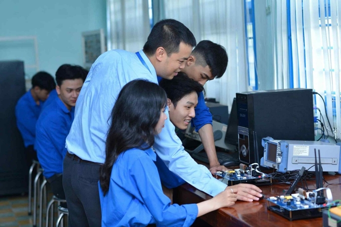 dai-hoc-quy-nhon-1750400594-5086-1750400746 Sinh viên khối ngành kỹ thuật ở Đại học Quy Nhơn. Ảnh: Trường Thành