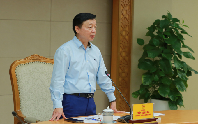 dd-1-1750929352243718212484-17-4835-2088-1750934789 Phó thủ tướng Trần Hồng Hà phát biểu tại hội nghị, ngày 26/6. Ảnh: VGP