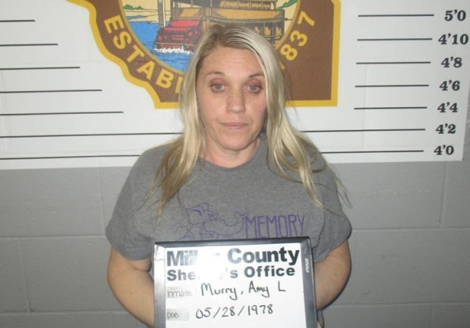 download-4-1751283584-4005-1751283873 Amy Murray sau khi bị bắt. Ảnh: Miller County Sheriff