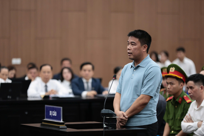 ha-u-jpeg-1750842530-175084253-2939-7251-1750842871 Nguyễn Văn Hậu tại phiên tòa hôm nay. Ảnh: Danh Lam