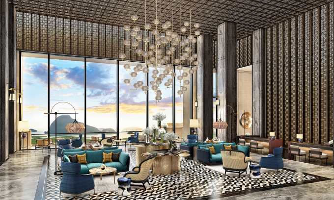 hero-image-intercontinental-ha-1930-9554-1749641830 Sảnh khách sạn nhìn ra Vịnh Hạ Long của InterContinental Halong Bay Resort. Ảnh công ty cung cấp