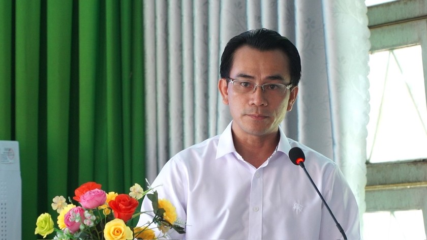 Nhà báo Đỗ Quang Trưởng – Trưởng Ban Truyền thông Đa phương tiện, Tổng Thư ký Video Pháp luật, báo Pháp luật Việt Nam phát biểu