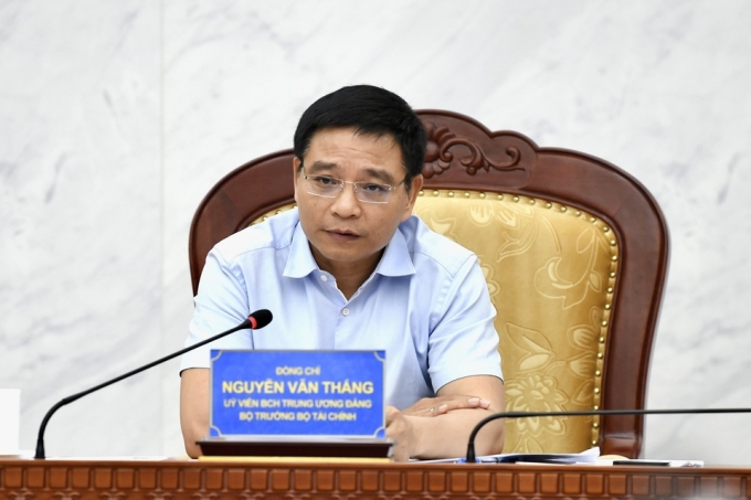 hmt4871-1-jpeg-1750566342-9961-1750566406 Bộ trưởng Tài chính Nguyễn Văn Thắng tại hội nghị. Ảnh: MOF