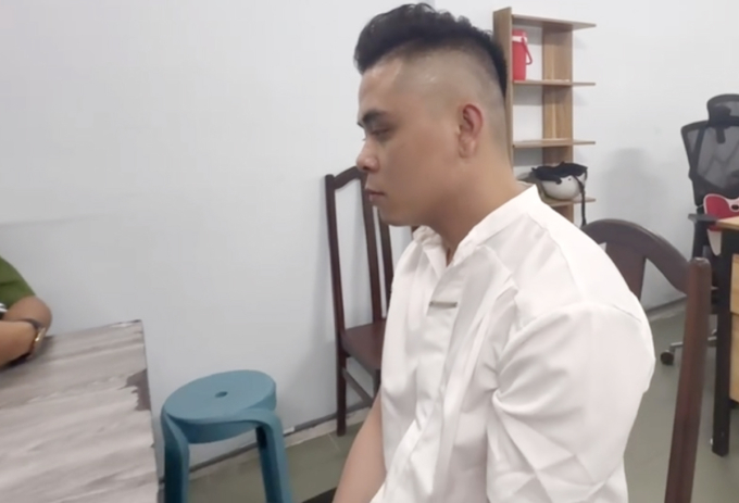huy-1740706018-5082-1740706048-6337-5364-1750568550 Tưởng Chí Huy lúc làm với cơ quan điều tra. Ảnh: Nhật Vy