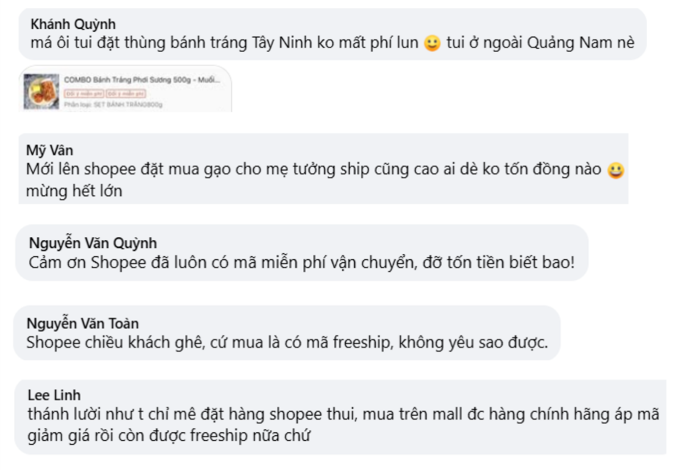 image003-1749781330-9904-1749781423 Người tiêu dùng phản hồi về chương trình phí ship 0 đồng của Shopee. Ảnh: Shopee