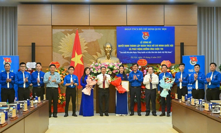 img17503328242371750333548162-17503392900611731149836 Thành lập tổ chức Đoàn Thanh niên Quốc hội - Ảnh 2.