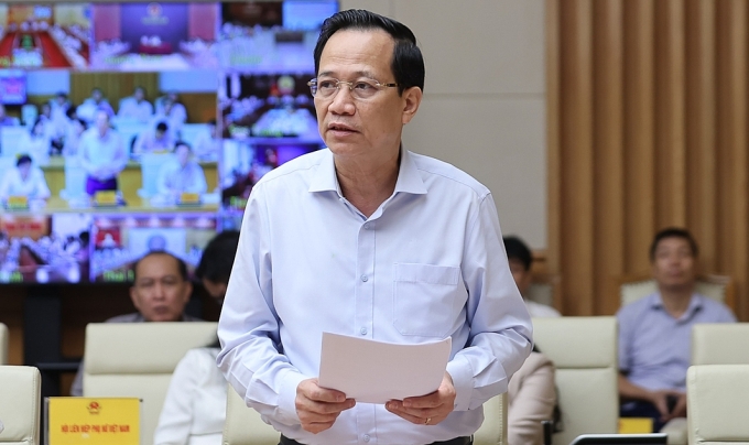 img6082-1750556966339134526334-1455-1761-1750574566 Bộ trưởng Lao động Thương binh và Xã hội Đào Ngọc Dung phát biểu sáng 22/6. Ảnh: Nhật Bắc
