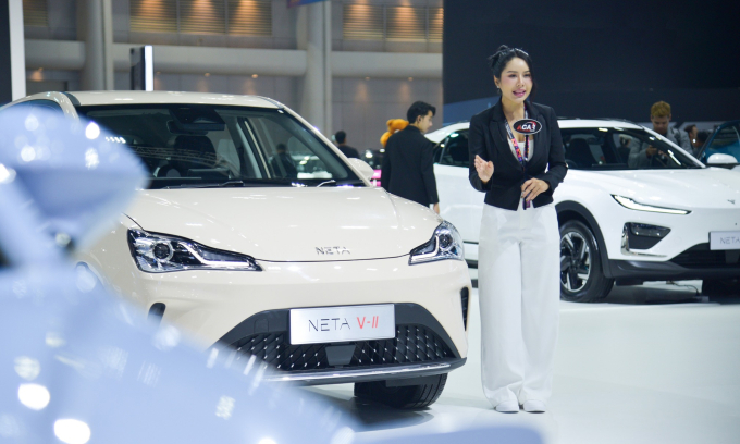 neta-1-1750747441-4398-1750747751 Xe điện Neta V-II tại triển lãm ôtô Bangkok 2025. Ảnh: Neta