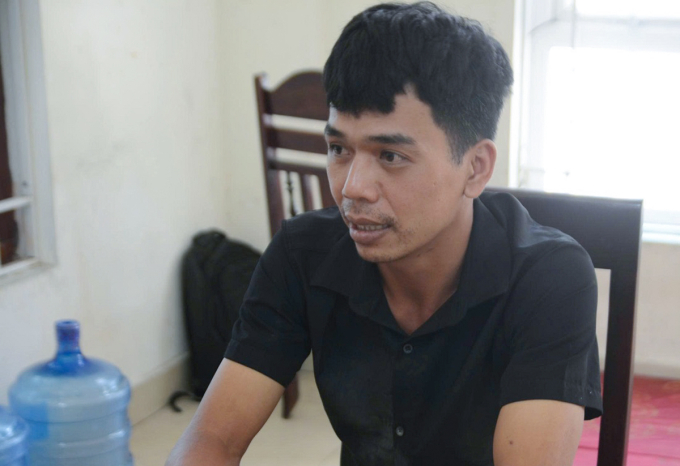 nghi-can-nhat-1751022176-4863-1751022427 Nghi can Nhật tại cơ quan điều tra. Ảnh: Hòa Vang