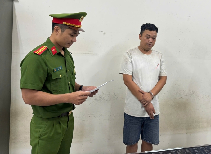 ngo-c-anh-1750169549-3342-1750169771 Thái Ngọc Anh tại cơ quan điều tra. Ảnh: Công an Hà Nội