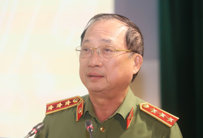 thuongtuongthanh-1749624120-8856-1749624212 Thượng tướng Nguyễn Văn Thành, Phó chủ tịch Hội đồng lý luận Trung ương tại Hội thảo Nhận diện và đấu tranh với các quan điểm sai trái, thù địch, bảo vệ nền tảng tư tưởng của Đảng hiện nay do Học viện Chính trị Bộ Quốc phòng tổ chức ngày 11/9. Ảnh: Thường Trần