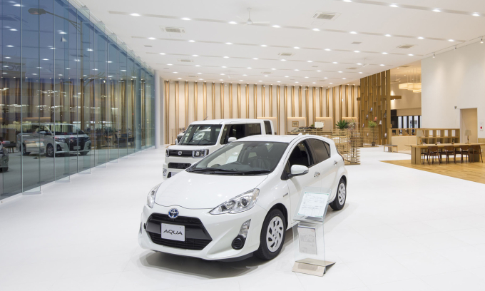 toyota-3-1749705927-9128-1749706192 Một showroom của Toyota tại Nhật Bản. Ảnh: Odelic