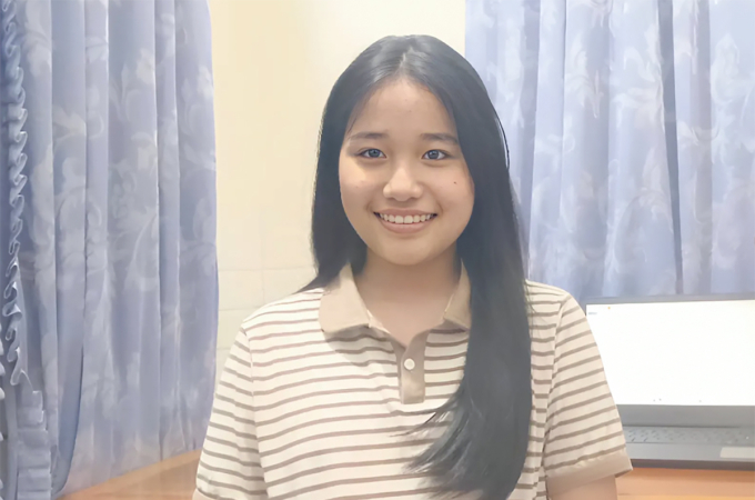 tran-bao-trang-1750219008-6385-1750219093 Trần Bảo Trang, thủ khoa đầu vào lớp chuyên Toán của trường THPT Phan Bội Châu năm 2025. Ảnh: Hoài Thương