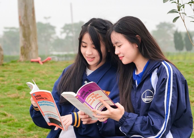 vnu-1749546030-1749546040-8324-1749546259 Sinh viên Đại học Quốc gia Hà Nội. Ảnh: Fanpage VNU-LIC