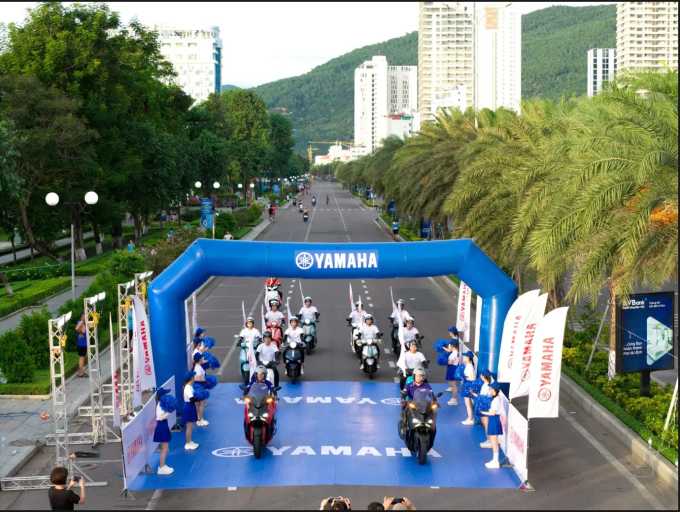 ymhz-1750086658-2374-1750086841 Xe Yamaha dẫn đoàn trong ngày đua 15/6. Ảnh: Yamaha