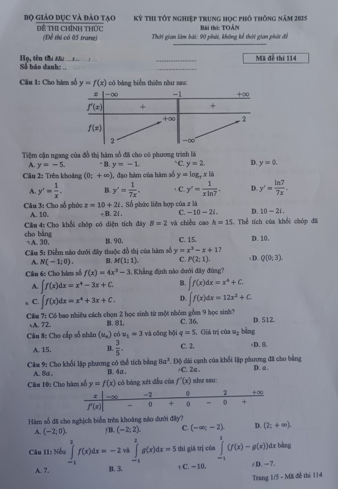 z6744523981796-3ecb72ee78a21e8-7967-3871-1750929168 Đề Toán thi tốt nghiệp theo chương trình cũ