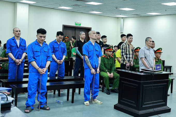 0764660a5face8f2b1bd-175144492-1902-8021-1751446152-1 Các bị cáo tại tòa. Ảnh: Danh Lam
