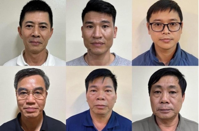 1-1752549306-8447-1752549480 Một số bị can trong vụ án. Ảnh: Bộ Công an