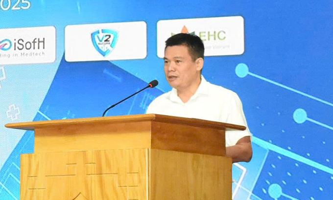 1-1752735917-1752735988-9744-1752736057 Ông Đỗ Trường Duy phát biểu tại hội thảo. Ảnh: Nguyễn Cường