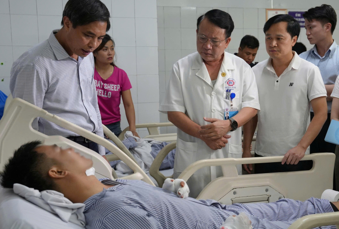 1-1752983350-1752983407-4369-1752983507 Một bệnh nhân đang được điều trị tại Bệnh viện Đa khoa tỉnh Quảng Ninh. Ảnh: Bệnh viện cung cấp