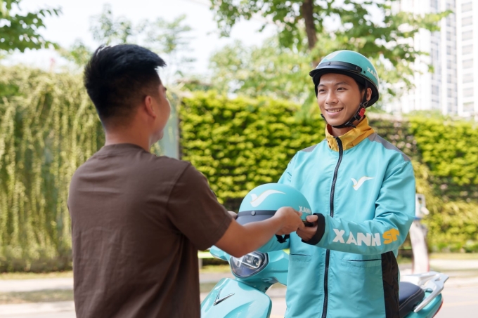1-1753156133-5254-1753156246 Khách hàng tại Hạ Long, Nha Trang, Vũng Tàu có để đặt xe Bike trên ứng dụng Xanh SM. Ảnh: GSM