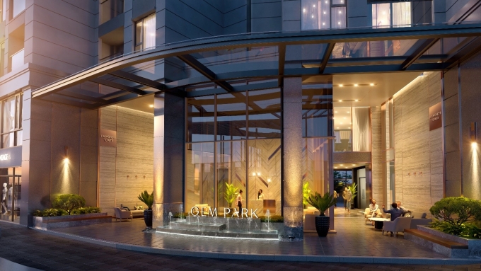 1-1753255913-7508-1753256108 Sảnh chờ sang trọng tại dự án Gem Park. Ảnh: N.H.O