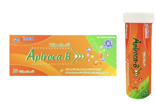 1-1753418774-5281-1753418856 Nhãn thực phẩm bảo vệ sức khỏe Apiroca-B. Ảnh: Chụp màn hình