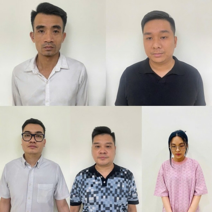 1-1753541368-1753541400-2660-1753541609 Các nghi phạm trong vụ án. Ảnh: Công an cung cấp