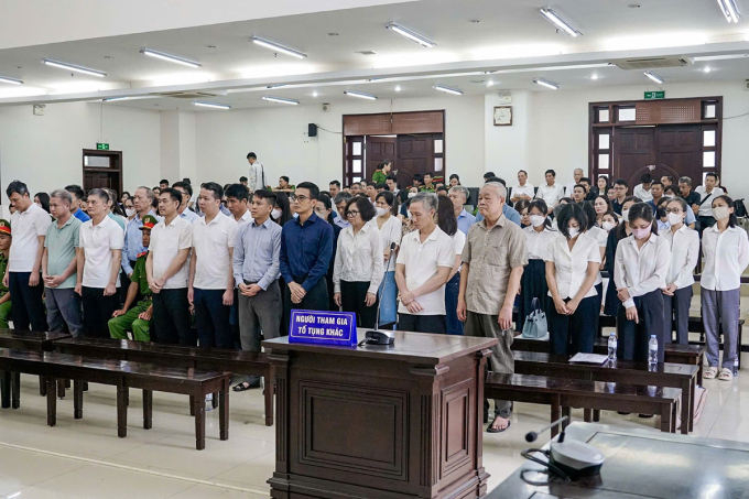 1-jpeg-1753326327-8532-1753326465 Các bị cáo trong phiên phúc thẩm vụ án FLC. Ảnh: Ngọc Thành