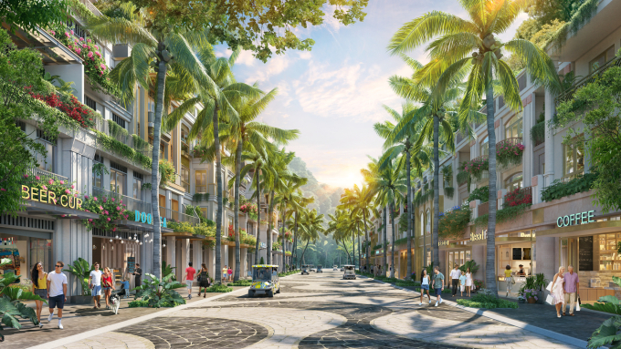 1-nha-pho-tai-phuong-xanh-isla-5600-7695-1753956175 Những dãy nhà phố Tài phường mang tinh thần thịnh vượng và phát đạt. Ảnh: Sun Property