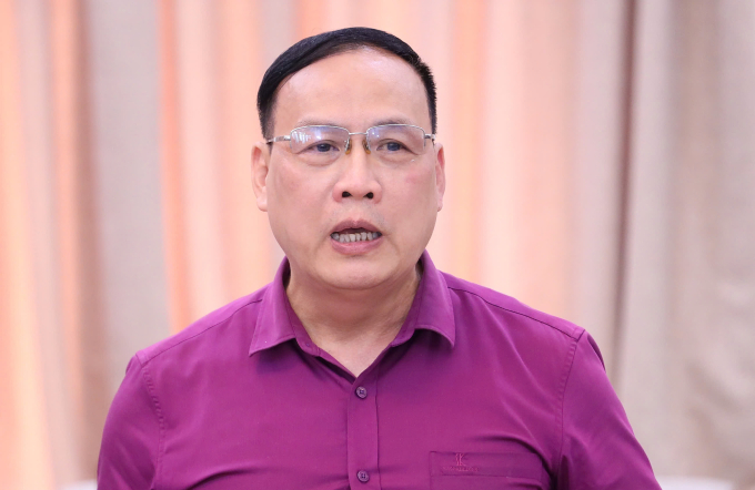 15e1342e12dfa481fdce-175258128-3494-5322-1752581587 GS Nguyễn Đình Đức nói về phổ điểm thi tốt nghiệp THPT chiều 15/7. Ảnh: Trần Hiệp