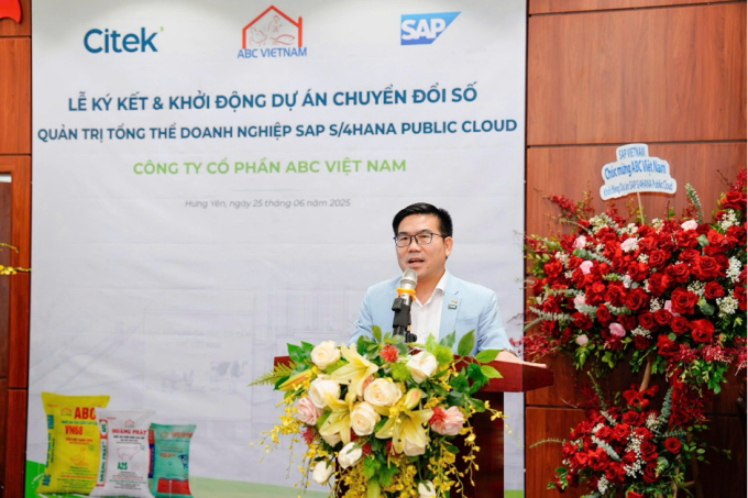 2-1751344241-7761-1751344333 Ông Nguyễn Công Tẩn, Tổng giám đốc Citek tại sự kiện. Ảnh: Citek