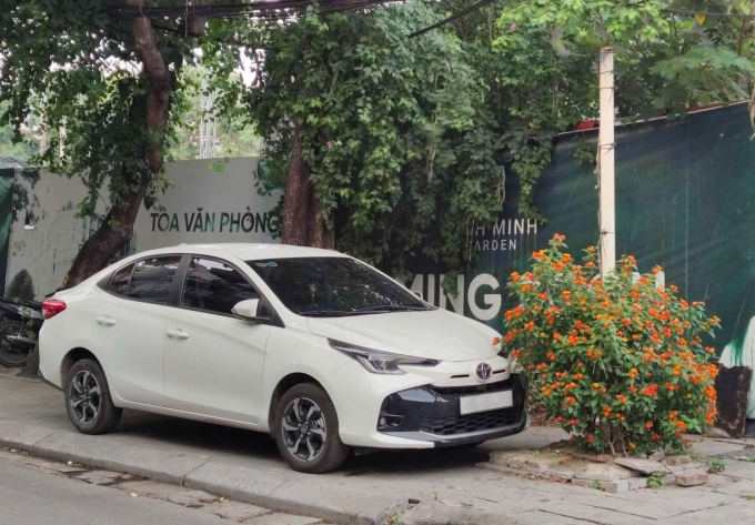 2-1751595883-9340-1751595987 Chiếc Toyota Vios của chị Thu Hiền mới mua hồi giữa tháng 6. Ảnh: nhân vật cung cấp