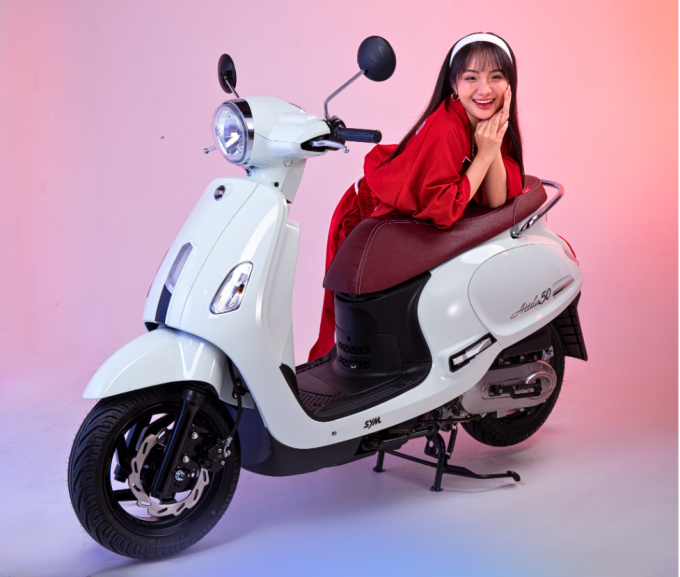 2-1753434692-8045-1753434847 Xe tay ga Attila 50. Ảnh: SYM